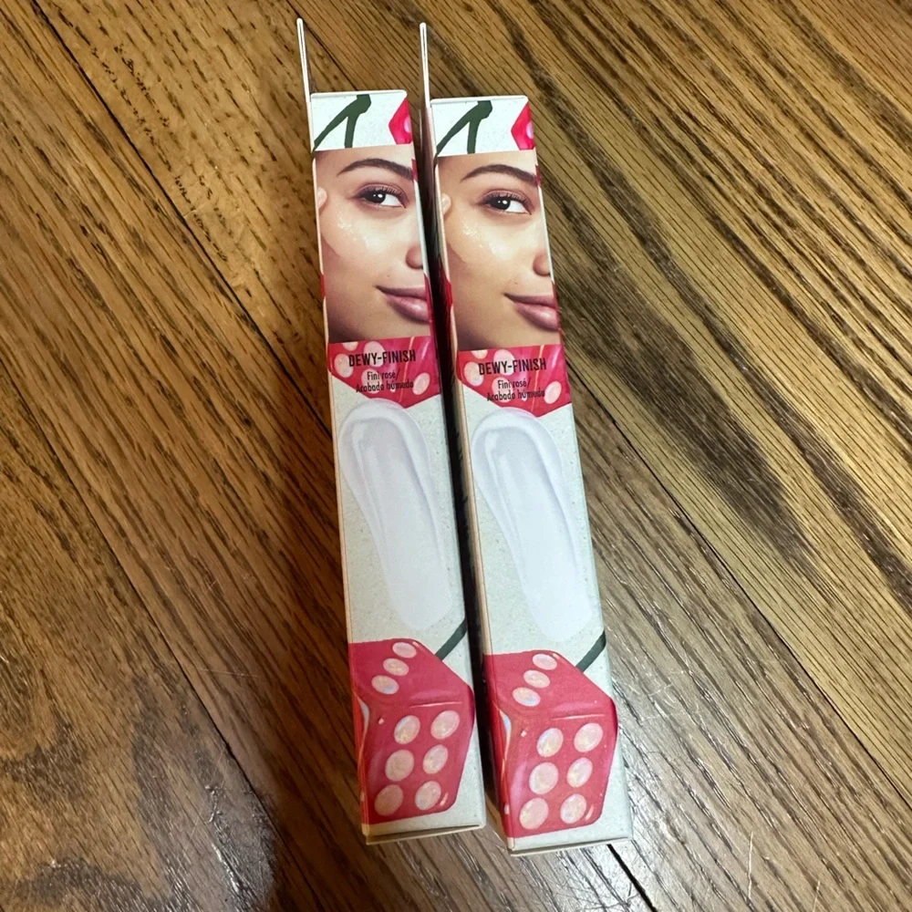 Ioni Cherry on Top Hydrating Gripping Primer With Cherry Extract Lot of Two